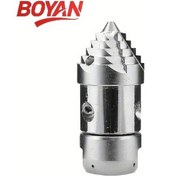 Resim Fochsia Yüksek Basınçlı Kamyon Temizleme Makinesi Paslanmaz Çelik Döner Pagoda Nozulu Drenaj Temizleyici Araç Yıkama Auger Aleti 