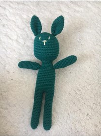 Resim Uyku Arkadaşı Yeşil Tavşan 