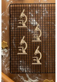 Resim Bilim Kurabiye Kalıbı, Hamur Şekillendirici, Bisküvi Kalıbı, Kolay Kesim Ucu Beyaz 