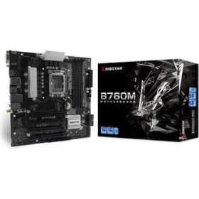 Resim Biostar B760MXC Pro 1700P Ddr5 6000 2xm2 DVI HDMI VGA Matx 