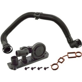 Resim A3-Golf5 2.0T Havalandırma Valfi Komple Set 2005-09 06F129101P 