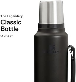 Resim STANLEY Classic Legendary Vakumlu Termos 1.4 Litre - Siyah 2.0 | Paslanmaz Çelik 