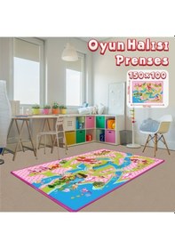 Resim Akar Oyuncak Oyun Halısı Prenses 150 x 100 cm 05-732 