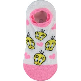 Resim Tweety Kız Çocuk 2'li Babet Çorap 2-12 Yaş Pembe 