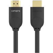 Resim Omars Premium Sertifikalı 4K@60Hz 18Gbps HDMI 2.0b Kablo 2 Metre 