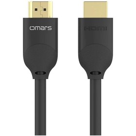 Resim Omars Premium Sertifikalı 4K@60Hz 18Gbps HDMI 2.0b Kablo 2 Metre 