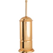 Resim Pure Klozet Fırçası Gold KMR-8015 