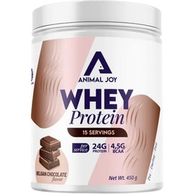 Resim ANİMAL JOY Whey Protein Belçika Çikolatası Aromalı 450g 