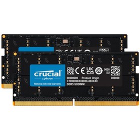 Resim Crucial CT2K32G56C46S5 64 GB (2x32) 5600 MHz CL46 DDR5 Ram 