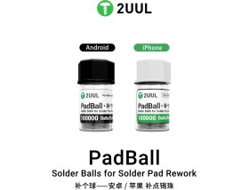 Resim 2uul PB01 / PB02 Padball Lehim Topları iPhone / Android Lehim Pedi Yeniden Yapımı - 100K 