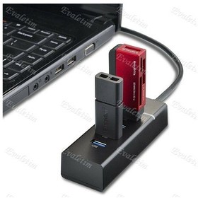 Resim 4 Port Usb 3.0 Çoğaltıcı Çoklayıcı Hub 4360P Çoklama Çoklu Cihaz 