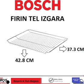 Resim Bosch Uyumlu Hbn559E1T Ankastre Fırın Tel Izgara / Oven Wire Grid - 447346588 