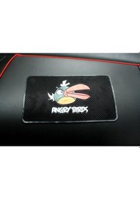 Resim Angry Bird Yeşil Torpido Kaydırmaz Ped 