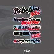 Resim OkyayWorks Hologram Sticker Paket 
