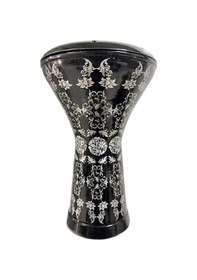 Resim Erzincan Desenli Mısır Darbuka (Çömlek) + Kılıf 