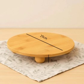 Resim Erkugo Top Ayaklı Yuvarlak Stant 29 cm – Şık ve Dayanıklı Sunum Standı | Pasta, Tatlı, Meyve ve Dekoratif Servis Standı 