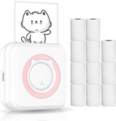 Resim SilkRoute Shopfocus Mini Telefon Yazıcısı - Pembe 