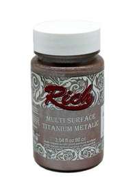 Resim Rich Multi Surface Titanium Metalik Boya 90 Cc. 2528 Antik Pembe 