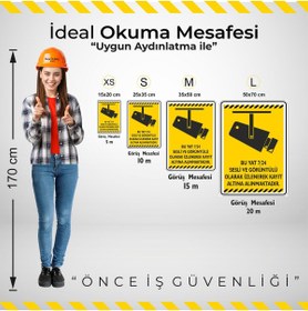 Resim isgtabelam 15x20cm/3adet/fosforluetiket/Bu Yat 7/24 Sesli Ve Görüntülü Olarak Kayıt Altına Alınmaktadır/v6-2 