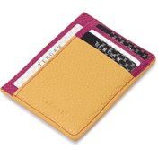 Resim Sarı Deri Unisex Kredi Kartlık - S1KK00001676-V8F 