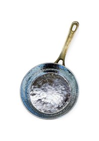 Resim Tek Kulplu Dövme Bakır Tava 19 Cm Bakır 