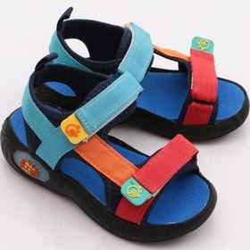 Resim Dudino Kids Footwear 4s87a Coconut Iı Çocuk Sandalet Sandalet Ve Terlik Sax Blue 