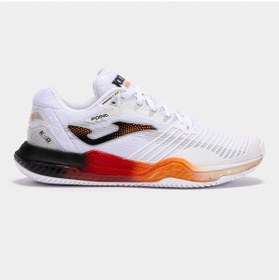 Resim Joma Point Erkek Beyaz Toprak & Sert Kort Tenis Ayakkabısı Tpoıs2532ac Beyaz 