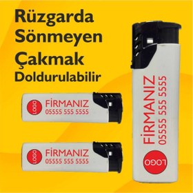 Resim YılmazAjans Toscow Çakmak - 100 Adet Çift Yön Baskı 