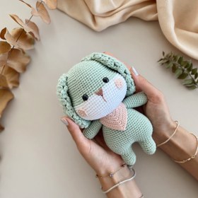 Resim Amigurumi Köpüş Oyuncak 2 - Mint 