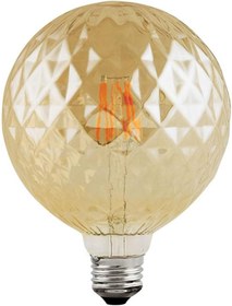 Resim ACK 4W E27 2200K Sarı G125 Led Rustik Ampul AB58-00420 