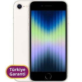 Resim Apple iPhone SE 3 TR Garanti | 256 GB Beyaz 