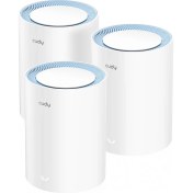 Resim Cudy M1200 3-Pack AC1200MBPS 2.4ghz/5ghz Ap/re/wısp Mu-Mımo Kablosuz 3'lü Mesh Wi-Fi Sistemi 