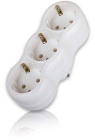 Resim garaccu 3 Lü Topraklı Dikey Golyat Priz Çoğaltıcı 1 Adet 