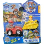 Resim Kids Oyuncak Arabalı Paw Patrol Seti A1-Kırmızı Sarı 