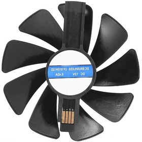 Resim Fortunelane Rx470 570 480 580 Platin/ülker Plat Ekran Kartı Soğutma Fanı Cf1015h12d 