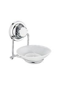 Resim Vakumlu Plastik Sabunluk Krom Vk-713 Altın - Bakır - Siyah 