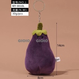 Resim Silver1 Yeni Yumurta Bebek Parti Peluş Oyuncaklar Çanta Çekicilik Bebek Bebek Pratik Bebek Anahtarlık (Yurt Dışından) 