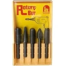 Resim Matkap Için Eğe Törpü Seti Ahşap Metal Ince Diş Aşındırma Törpüleme Uç Seti 5 Parça 