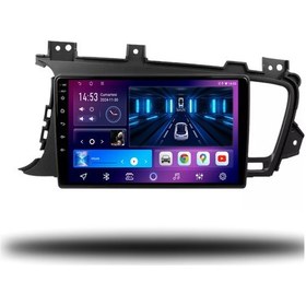 Resim Caros Kia Optima 2011-2013 Uyumlu Android Multimedya 1gb Ram 16gb Hafıza 9" 