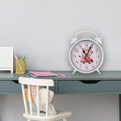 Resim Galaxy Zürafalı Çocuk Odası Saati - Beyaz - 35 cm 