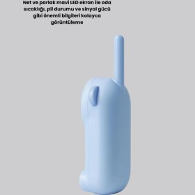 Resim Usb Şarjlı Çocuk Telsizi Renkli Ekran, Vox Modu, Kompakt Tasarım 