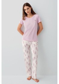 Resim Pierre Cardin Kadın Pembe Pijama Takım Pc9213-s-v2 Pembe 
