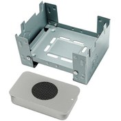 Resim Mufunye Dış Mekan Paslanmaz Çelik Mini Izgaralı Taşınabilir Alkolli Fırın, İkame Edilebilir - Folding Grill, Camping Ve Piknik İçin Uygun Çok Renkli 