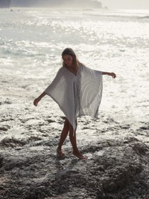 Resim Ava Kimono - Black Stripes - Black Stripes / Tek Beden 