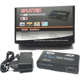 Resim Rose 1x4 Hdmı Splitter V1.4 Hdmı Çoğaltıcı 1080P 