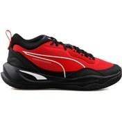 Resim Puma 38584102 Playmaker Erkek Spor Ayakkabi Kırmızı - Siyah 