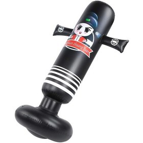 Resim Şişme Delme Torbası, Boks Delme Eğitimi Tımarcalı Çanta Pvc Yetişkin Basınç Tahliye Aksesuarı 