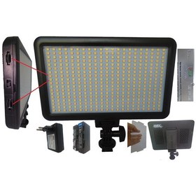 Resim Sony MC2500 Uyumlu PDX Led 378A Kamera Işığı 