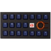 Resim Tai-Hao Rubber Gaming Aydınlatmalı Keycaps Set - 18 Keys Rubberized Doubleshot Key Caps (dark Blue) 