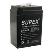 Resim Atex Sp-406 Supex Batarya Akü 6V 4Ah / 412918678 